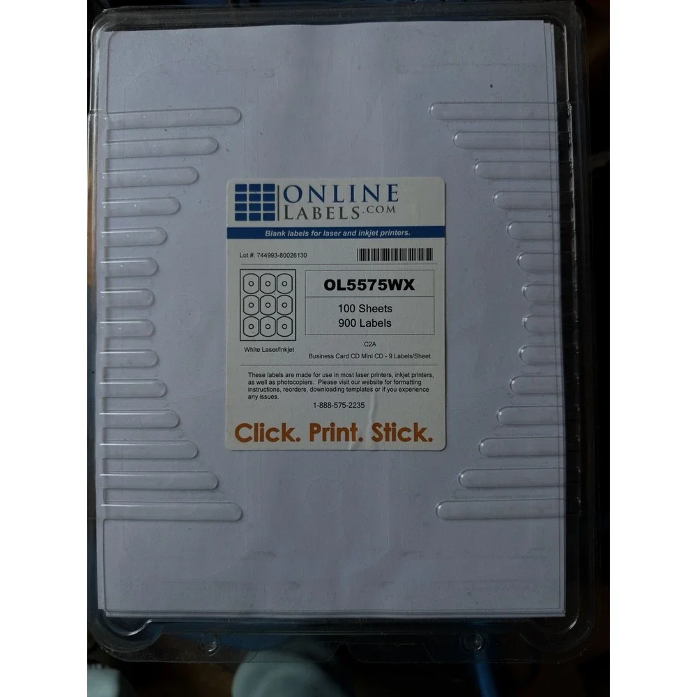 N/A onlinelabels ol5575wx